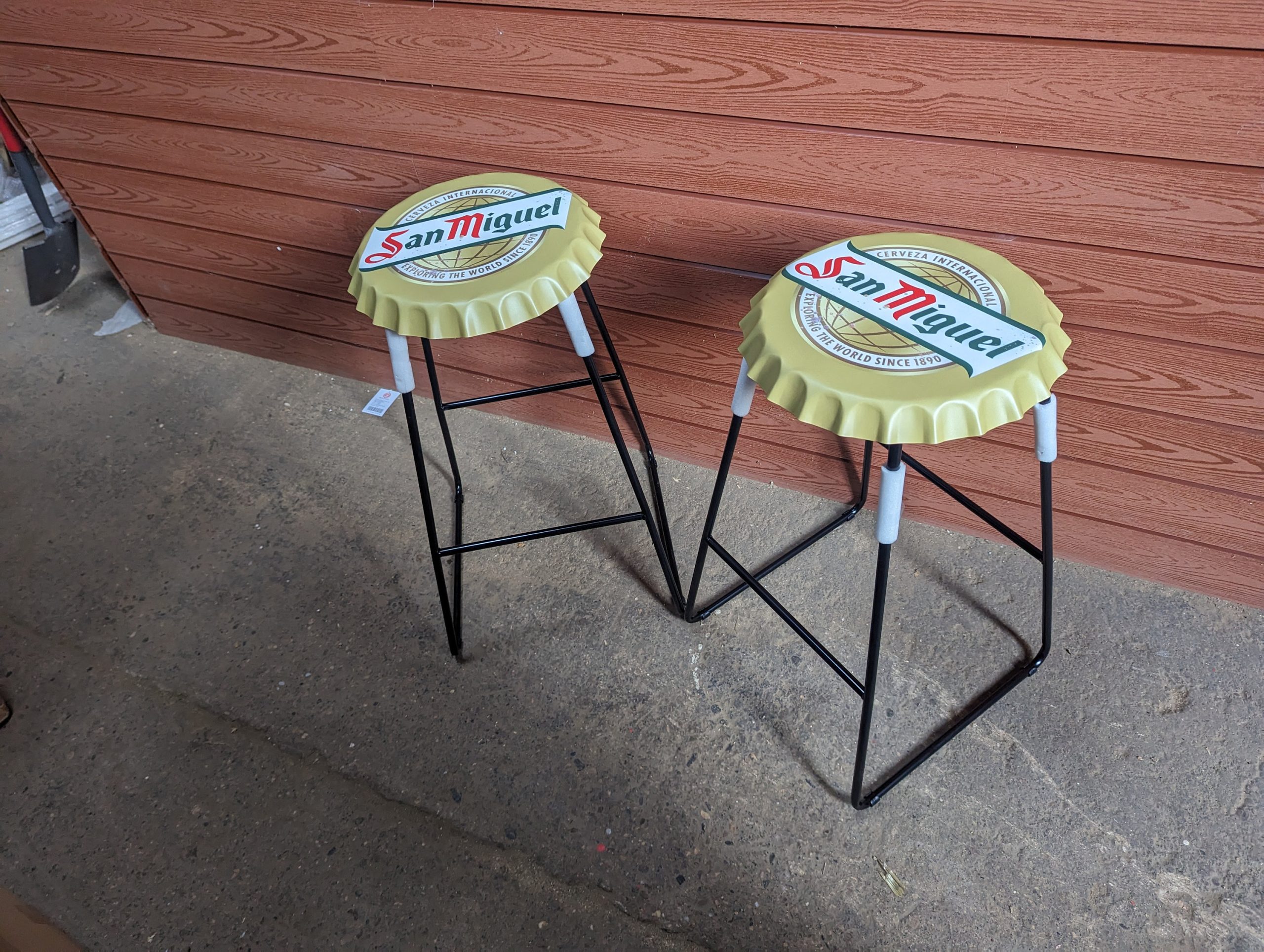 Bar Stool Man cave bar stool home bar bottle top cap Custom design available personalised available - Image 6